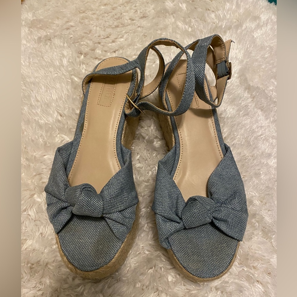 Denim Forever 21 Wedges